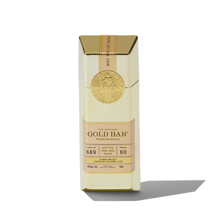 GOLD BAR BLENDED WHISKEY 50 ML HORSEMAN