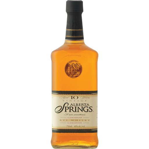 ALBERTA SPRINGS 10YR RYE WHISKY 750 ML HORSEMAN
