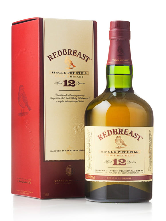 REDBREAST 12 YEARS OLD