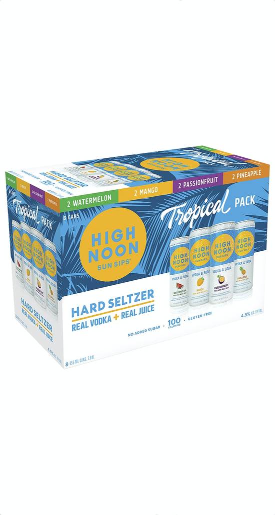 HIGH NOON TROPICAL PACK 8 CANS