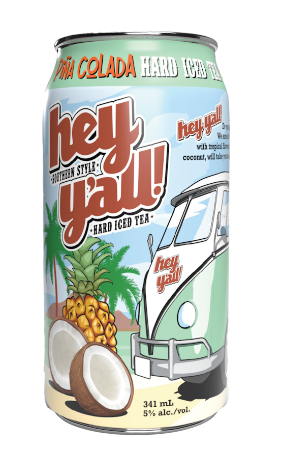 HEY Y'ALL PINA COLADA 6 CANS