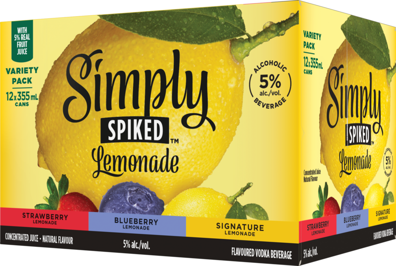 SIMPLY SPIKED LEMONADE MIXER 12 CANS HORSEMAN