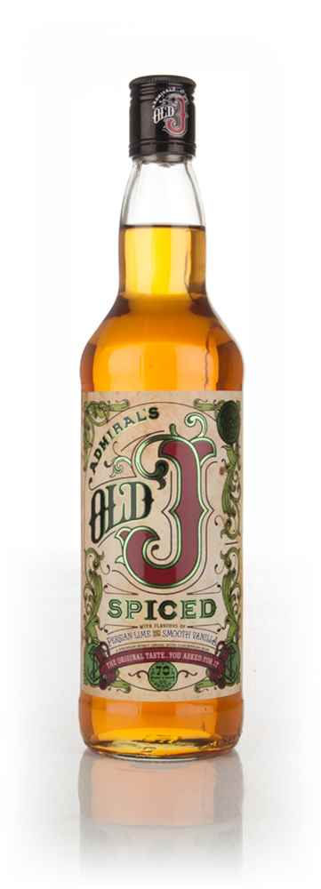 ADMIRAL'S OLD J SPICED RUM 750 ML