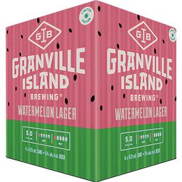 GRANVILLE ISLAND BREWERY WATERMELON 4 CAN 473 ML