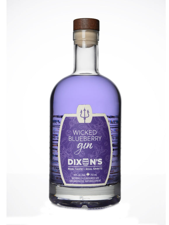DIXON'S WICKED BLUEBERRY GIN 750 ML