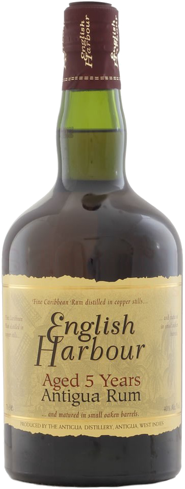 ENGLISH HARBOUR 5 YEAR OLD RUM 750 ML