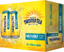 TWISTED TEA HALF & HALF 12 CANS