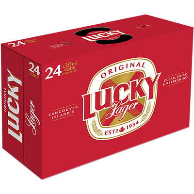 Lucky Lager 24 Can Ctn 355ML
