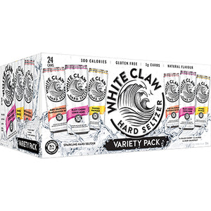 WHITE CLAW VARIETY 24 PACK