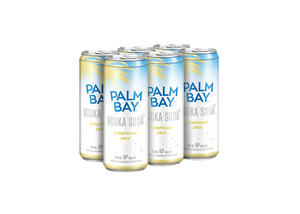 PALM BAY VODKA SODA MANGO PINEAPPLE 6 CANS