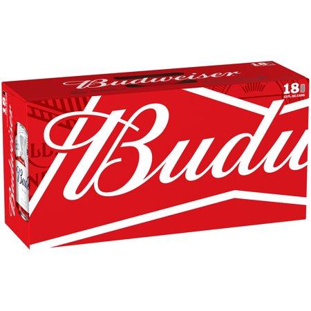 BUDWEISER 18 CANS