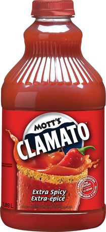 MOTT'S EX SPICY CLAMATO JUICE 1.89 L