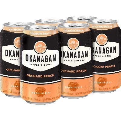 OKANAGAN PREMIUM PEACH CIDER 6 CANS