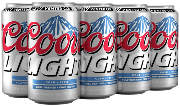 COORS LIGHT 8 Pack Cans 355 ML