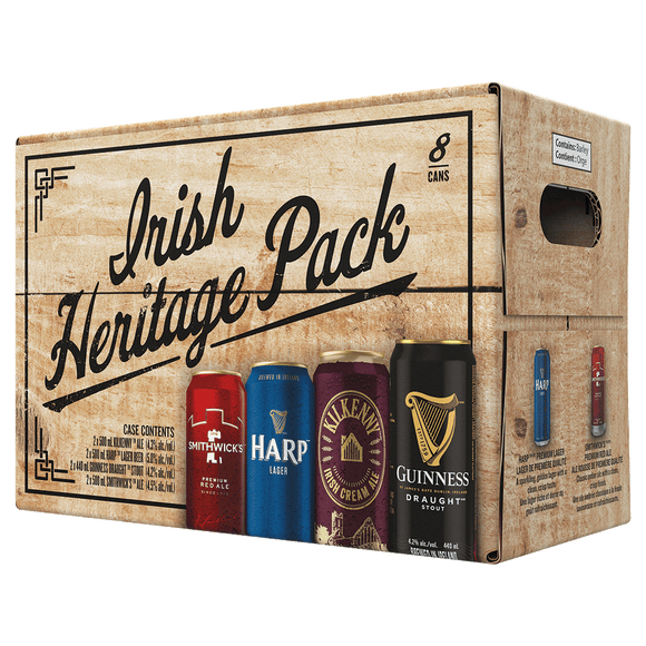 IRISH BEER HERITAGE PACK 500ML