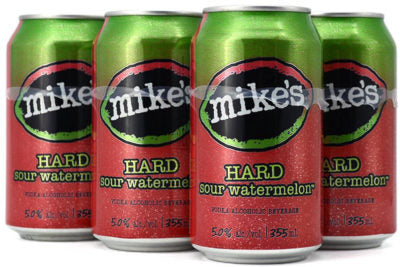 MIKE'S HARD SOUR WATERMELON 6 CANS