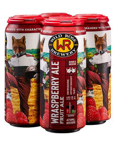 WILD ROSE WRASPBERRY ALE CAN 4