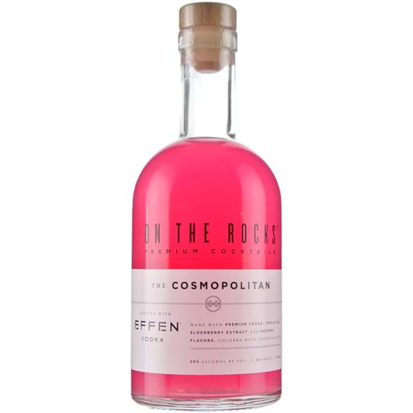 ON THE ROCKS EFFEN COSMOPOLITAN 375 ML