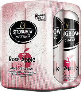 STRONGBOW ROSE 4 CANS