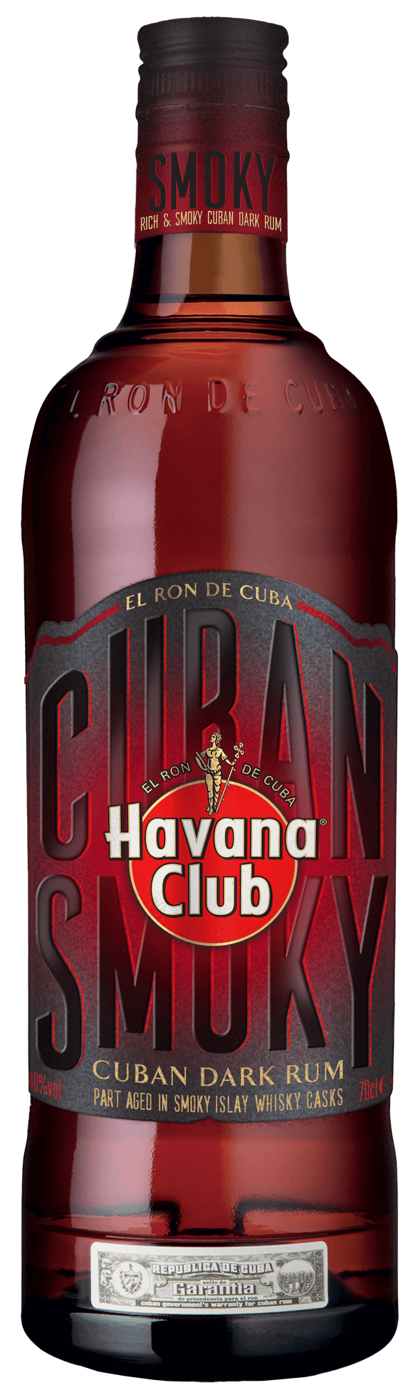 HAVANA CLUB CUBAN SMOKY 750 ML