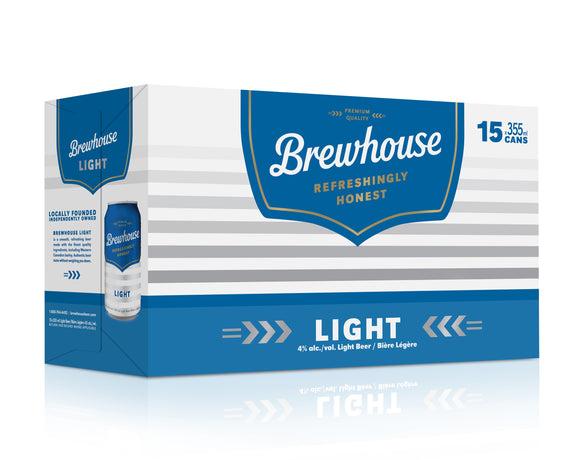 BREWHOUSE LIGHT 15 CAN PACK