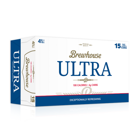 BREWHOUSE ULTRA, 355ML 15 CAN