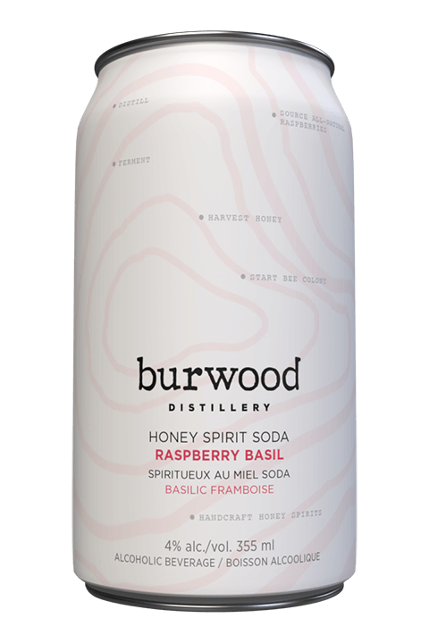 BURWOOD RASPBERRY BASIL 6 CANS