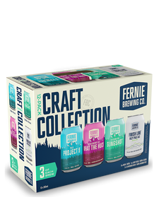 FERNIE BREWING CRAFT COLLECTION 12 CANS