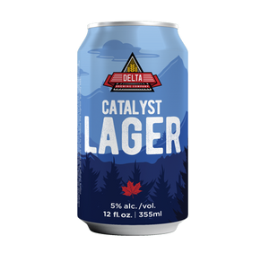 DELTA'S CATALYST LAGER 8 CANS