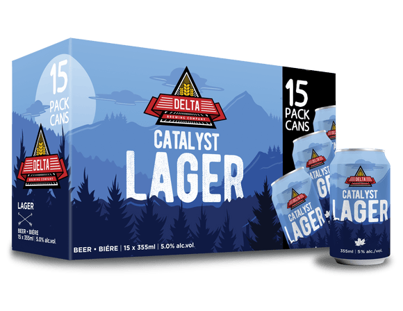 DELTA CATALYST LAGER 15 CAN