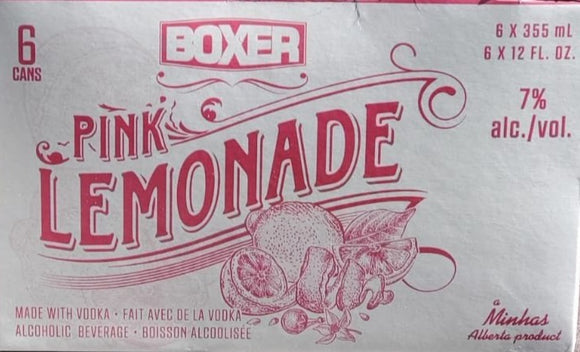 BOXER PINK LEMONADE 6 CANS