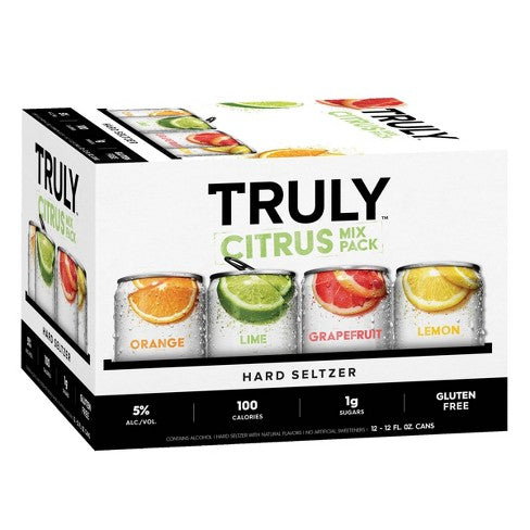 TRULY CITRUS VARIETY PACK 12 CAN