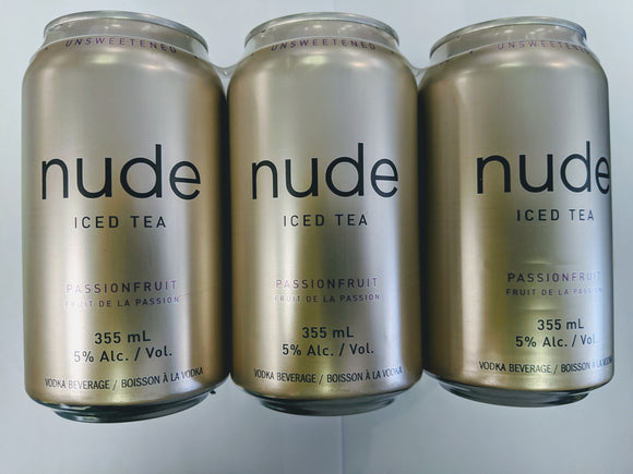 NUDE ICED TEA PASSIONFRUIT 6 C