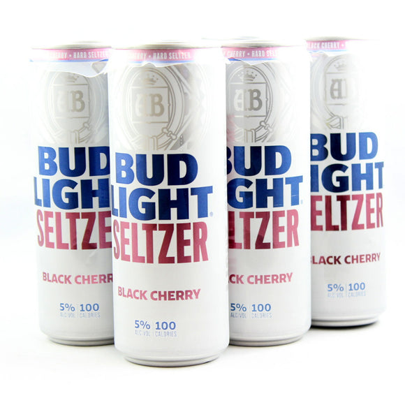 BUD LIGHT SELTZER BLACK CHERRY 6 CAN