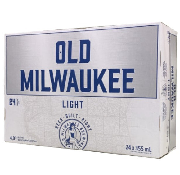 OLD MILWAUKEE LIGHT 24 PK CANS