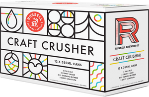 RUSSELL CRAFT CRUSHER MIXED 12 CANS