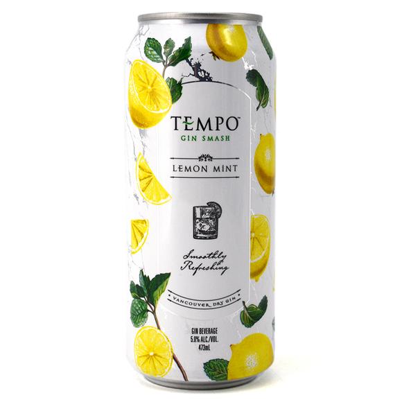 TEMPO GIN SMASH LEMON MINT 355 ML 6 CANS