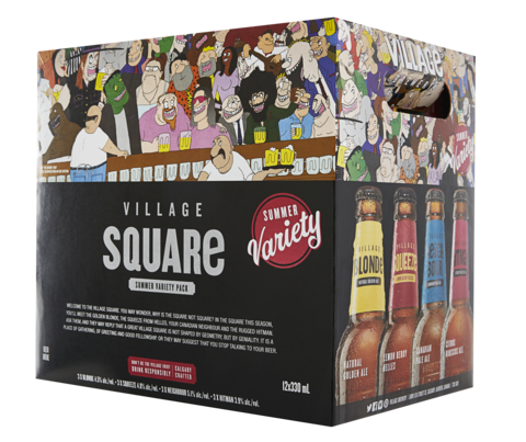 Village Brewery Village Square - Variety Pack 12 BT