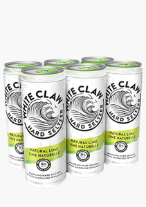 WHITE CLAW NATURAL LIME 6 PACK