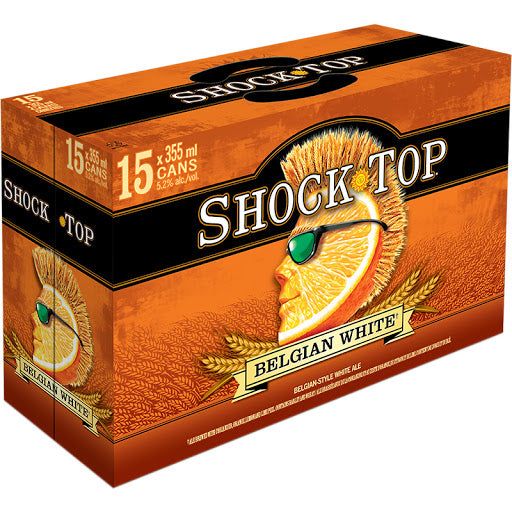 Shocktop White 15 can