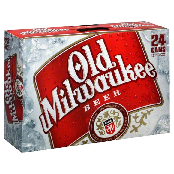 OLD MILWAUKEE 24 PACK CANS