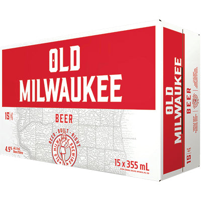 OLD MILWAUKEE 15 PACK CANS
