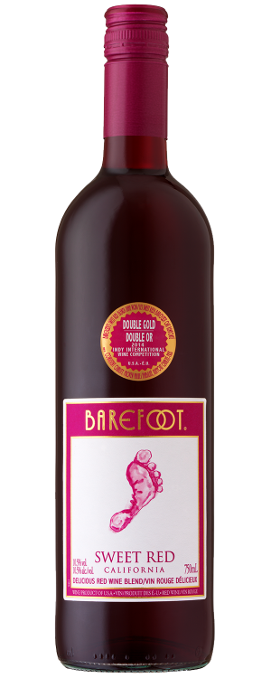 BAREFOOT SWEET RED 750 ML