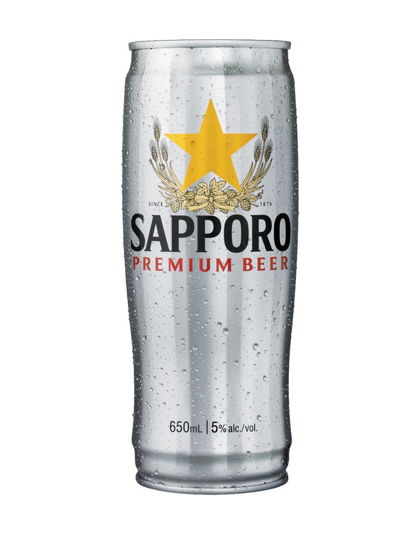 SAPPORO SINGLE CANS