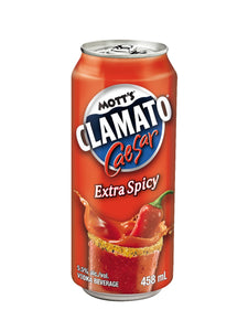 MOTT'S EXTRA SPICY CLAMATO CAE