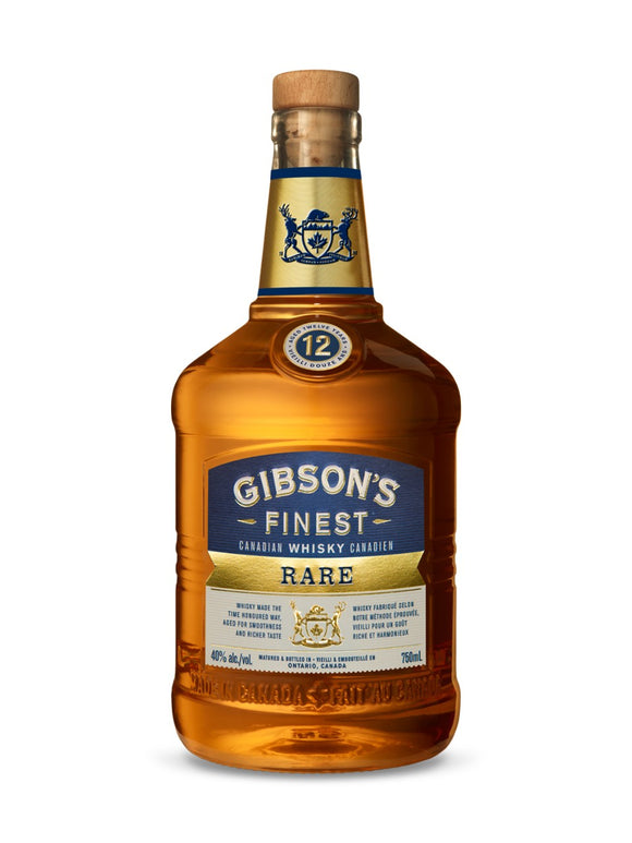 GIBSONS FINEST 12 YEAR OLD 750 ML