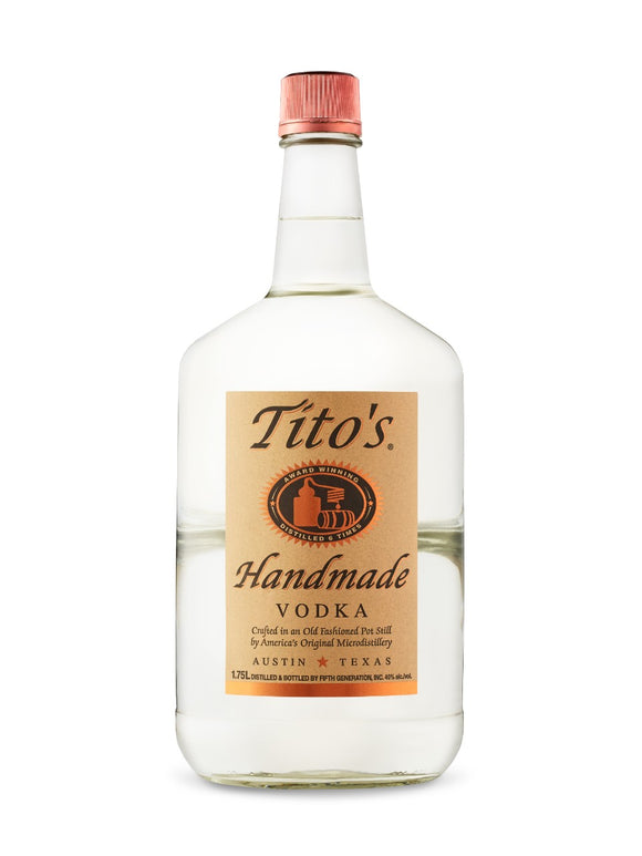 TITOS HANDMADE VODKA 1.75 L