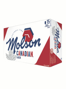 MOLSON CANADAIN 15 PACK 341 ML