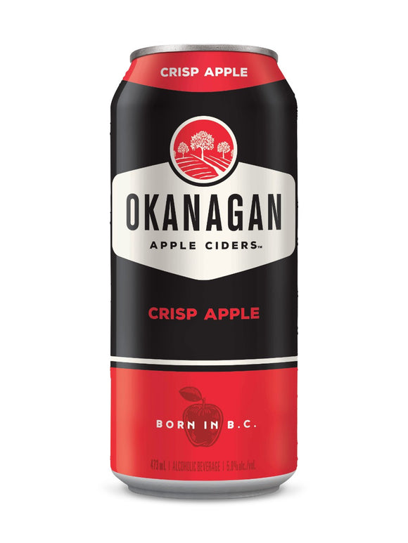 OKANAGAN APPLE CIDER CRISP APPLE 473 ML SINGLE CAN