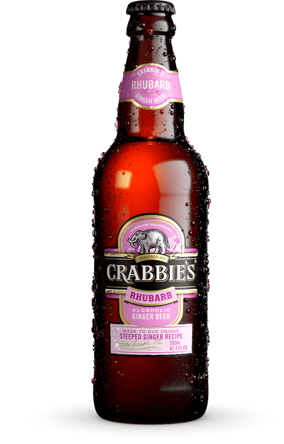 CRABBIE'S RHUBARB ALCOHOLIC GINGER BEER SINGLE BOTTLE
